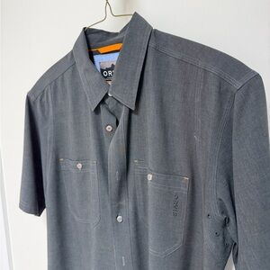 Orvis Charcoal Button Down Shirt